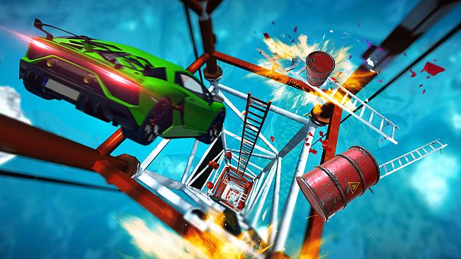 Hyper Cars Ramp Crash