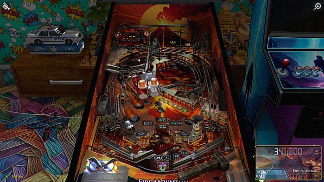 Zaccaria Pinball - Fire Mountain Deluxe Pinball Table