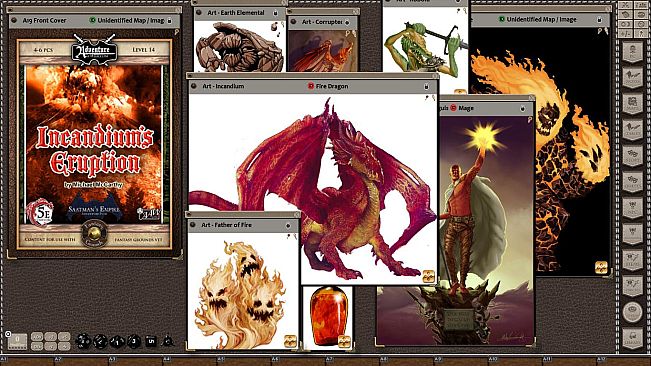 Fantasy Grounds - A19: Incandium's Eruption (5E)
