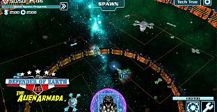 DEFENDER OF EARTH VS THE ALIEN ARMADA