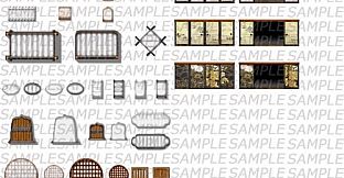 RPG Maker MZ - Samurai Japan: Castle Tiles