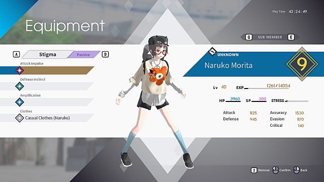 The Caligula Effect: Overdose - Casual Clothes Costume Set