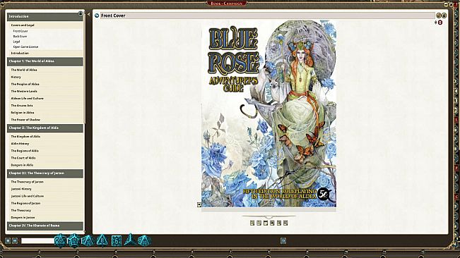 Fantasy Grounds - Blue Rose Adventurer's Guide