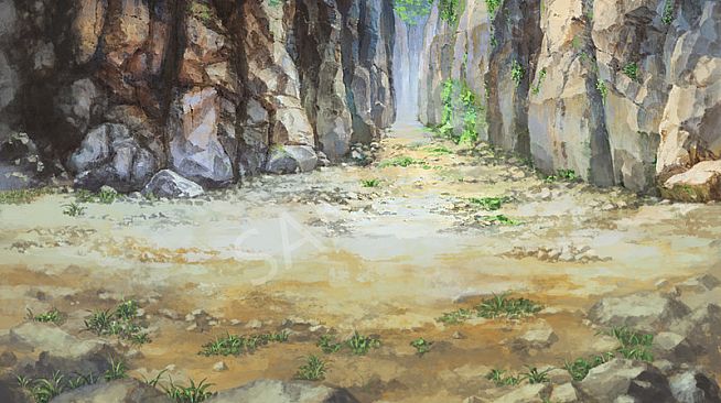RPG Maker MZ - TOKIWA GRAPHICS Battle BG No.3 Rocks/Cliff