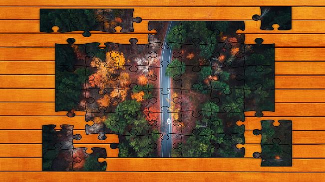 Golden Leaf Jigsaw Puzzles