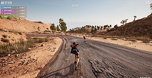 Longboard Skate Downhill Simulator