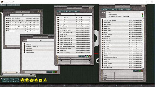 Fantasy Grounds - D&D Classics - DMGR7 The Complete Book of Necromancers (2E)
