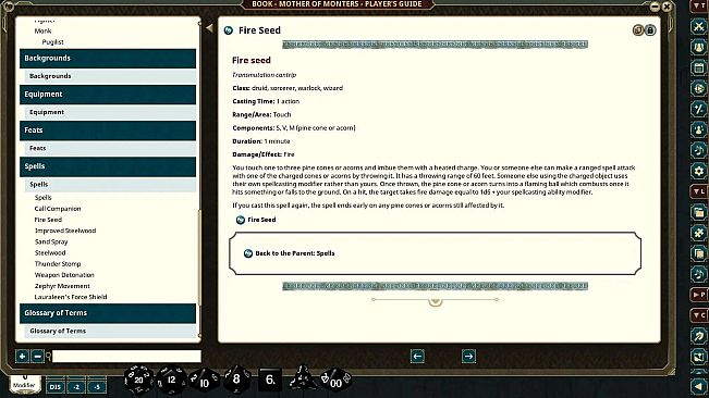 Fantasy Grounds - Mother of Monsters - Player's Guide