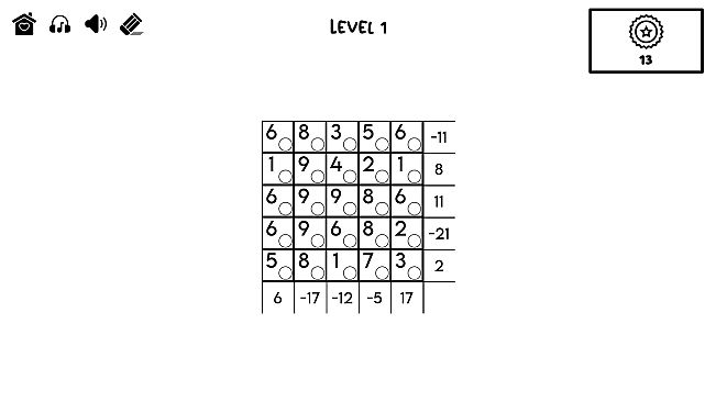 FlipSum - A Puzzle By Claris Richter