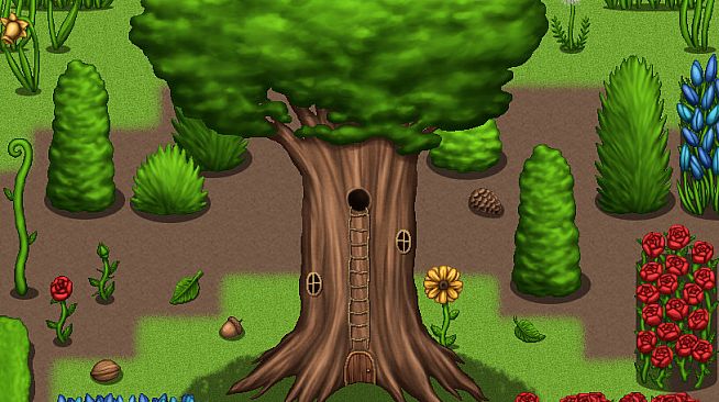 RPG Maker MZ - Big Garden Tiles