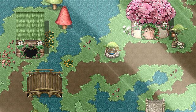 RPG Maker MV - KR Fairy Tale Forest Tileset