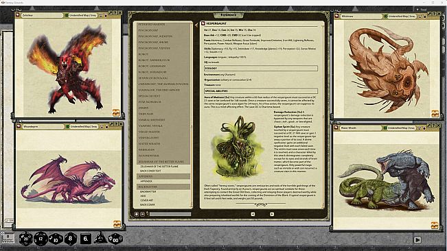 Fantasy Grounds - Pathfinder RPG - Campaign Setting: Inner Sea Bestiary