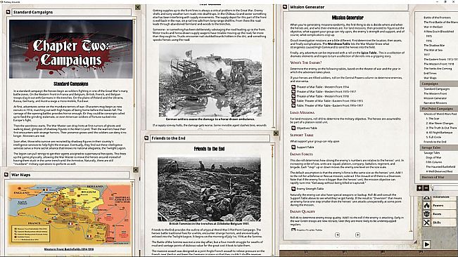 Fantasy Grounds - Weird War I: War Master's Handbook