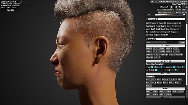 HAELE 3D - Portrait Studio Pro - Drawing References