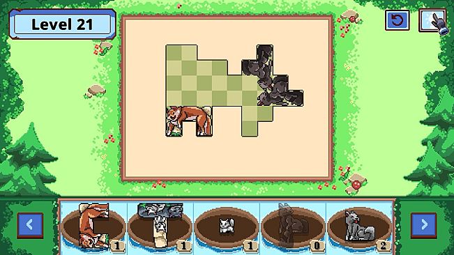 Claim the forest: Shape of Wolves