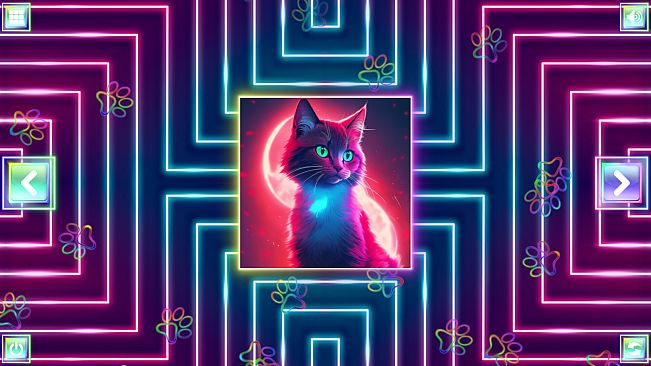Neon Fantasy: Cats