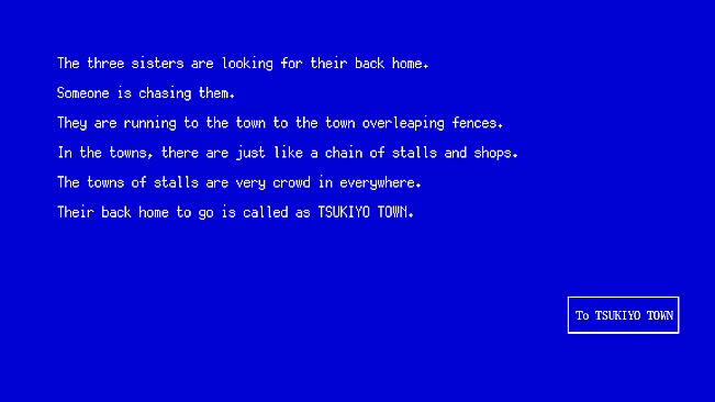 故郷をさがす三姉妹/ The Three Sisters looking for their back home.