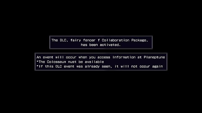 Hyperdimension Neptunia Re;Birth1 Fairy Fencer F Collaboration