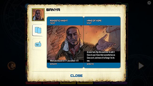 Dresden Files Cooperative Card Game - Helping Hands