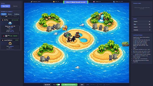 Rescue Dogs vs Aliens Tower Defense