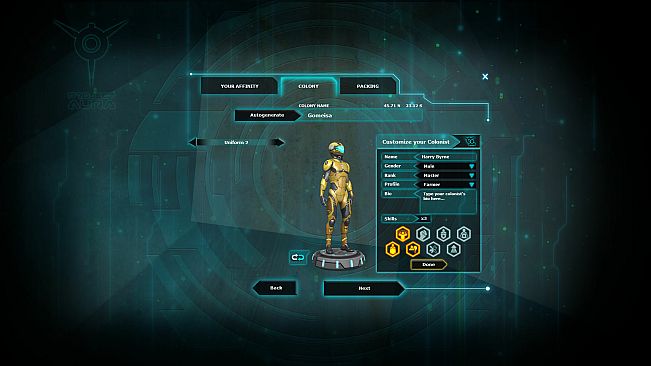 Project Aura - Master Colonist