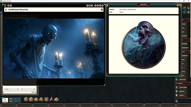 Fantasy Grounds - Grim Tokens - Ghoulish Hosts