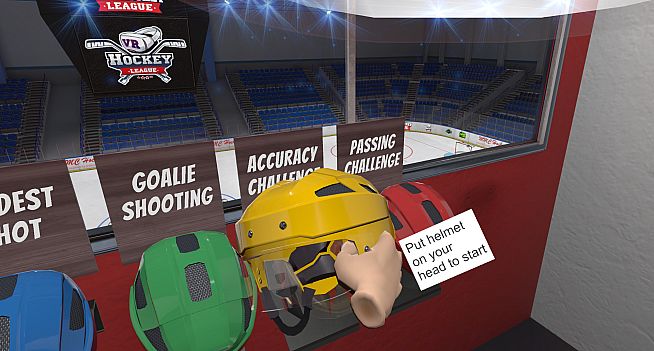 VR Hockey League