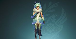 Monster Hunter Wilds - Alma Outfit: Featherskirt Seikret Dress
