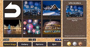 Jigsaw Masterpieces : Fireworks and Nightscape