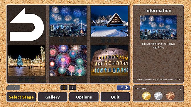 Jigsaw Masterpieces : Fireworks and Nightscape
