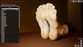 HAELE 3D - Feet Poses Pro - Drawing References