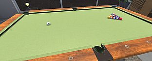 Pocketing the ball-Billiards Simulator - 8 ball- 3D pool