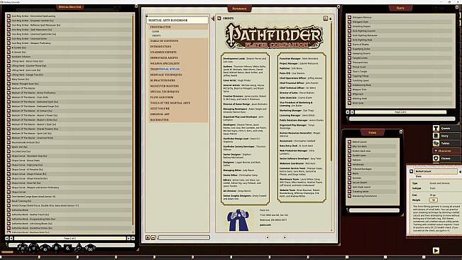 Fantasy Grounds - Pathfinder RPG - Pathfinder Companion: Martial Arts Handbook