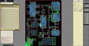 Fantasy Grounds - Pathfinder RPG - Pathfinder Flip-Mat - The Emerald Spire Superdungeon Multi-Pack