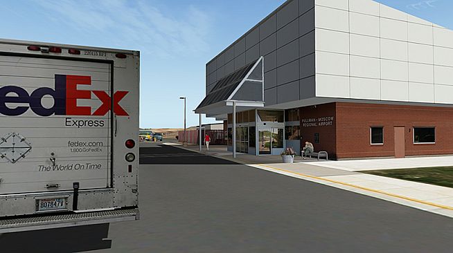 X-Plane 10 AddOn - Aerosoft - Airport Pullman-Moscow