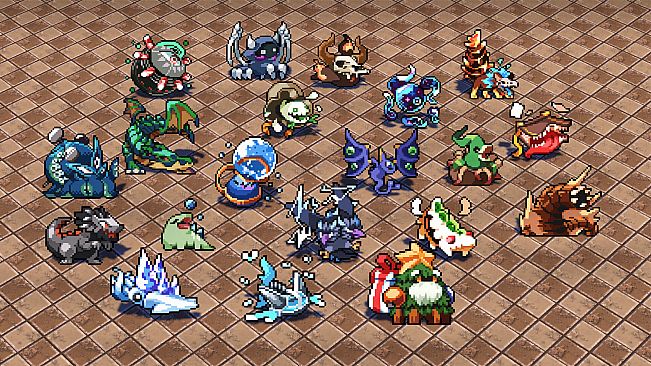 RPG Developer Bakin Mokemo Factory MONSTER PIXEL PACK Vol.1