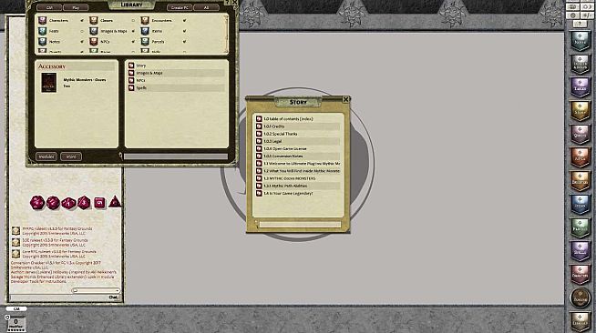 Fantasy Grounds - Mythic Monsters #6 - Oozes Too (PFRPG)