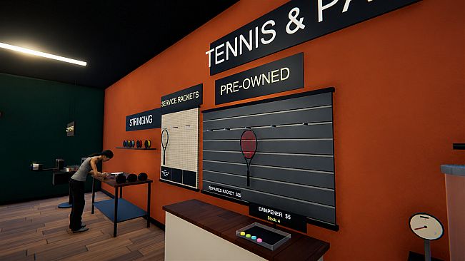 Tennis & Padel Shop Simulator