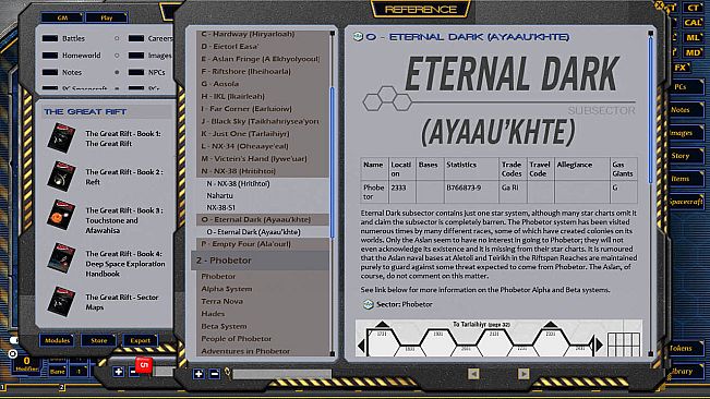 Fantasy Grounds - The Great Rift