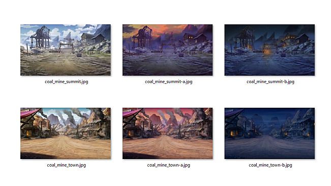 SRPG Studio Coal Mine Background