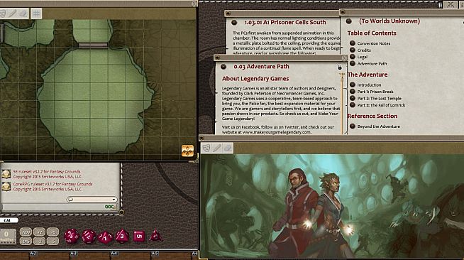 Fantasy Grounds - 5E: To Worlds Unknown