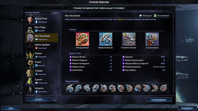 Galactic Civilizations IV - Species Pack