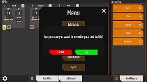 Combat Tracker for Dungeon Masters
