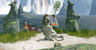 MONSTER HUNTER RISE - "Long Coat Costume" Palamute layered armor set