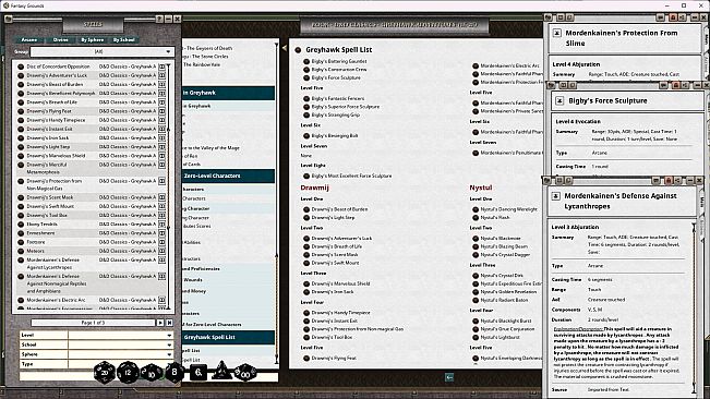 Fantasy Grounds - D&D Classics: Greyhawk Adventures (1E or 2E)