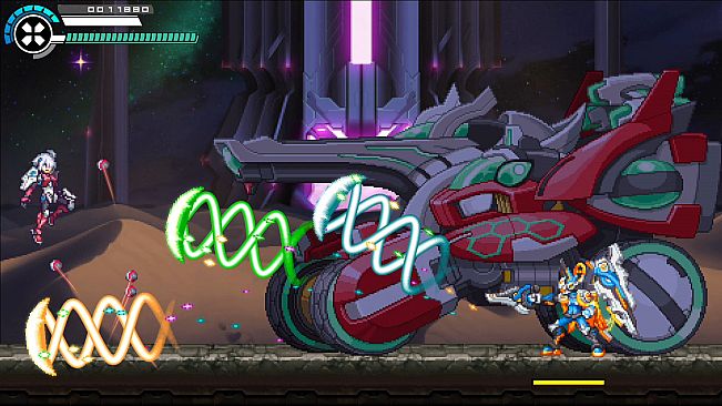 Gunvolt Chronicles: Luminous Avenger iX 2 - Special DLC boss "Jason Frudnick" from "Blaster Master Zero 3"