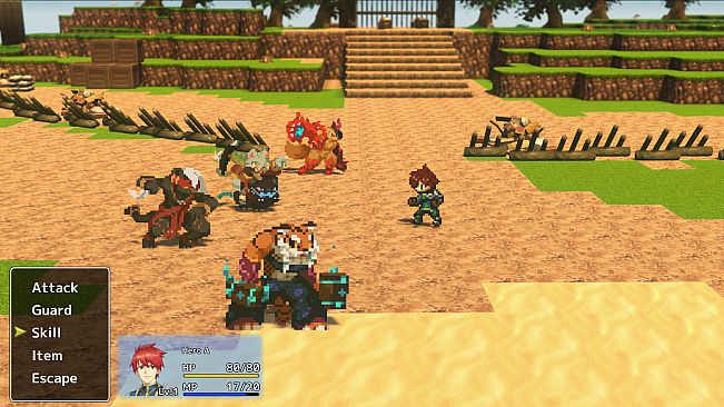 RPG Developer Bakin Mokemo Factory Furry Monster Pack Vol.01