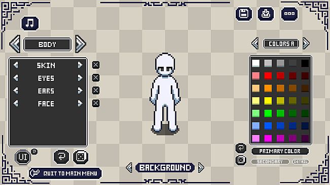 Just A Pixel Character Creator