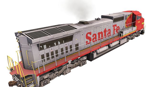 Trainz Plus DLC - ATSF Railway - GE C40-8W