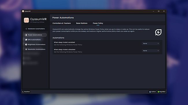 OyasumiVR - VR Sleeping Utilities